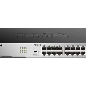 D-Link DGS 1016D - Interruptor - 16 x 10/100/1000 - desktop