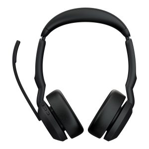 Jabra Evolve2 55 MS Stereo - Auscultadores - no ouvido - bluetooth - sem fios - cancelamento de ruído activo - USB-C -…