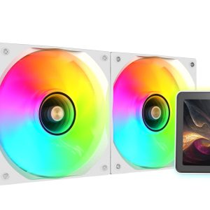 Sistema de Refrigeración Líquida Mars Gaming ML-VISIONPRO240/ Blanco