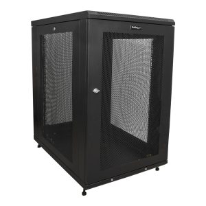 Startech 18U Server Rack Cabinet, 4-Post Adjustable Depth (2" to 30") Network Equipment Rack Enclosure w/Casters/Cable…