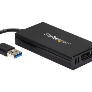 StarTech.com USB 3.0 to DisplayPort Adapter - DisplayLink Certified - 4K 30Hz - Adaptador USB/DisplayPort - Compatível…