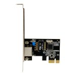 Startech Placa de rede Gigabit Ethernet de 1 porta - PCI Express, Intel I210 NIC - Adaptador de rede - PCI Express x1…