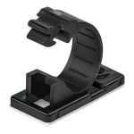 Startech 100 Adhesive Cable Management Clips Black, Network/Ethernet/Office Desk/Computer Cord Organizer, Sticky…