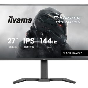 iiyama G-MASTER Black Hawk GB2741HSU-B1 - Monitor LED - gaming - 27" - 1920 x 1080 Full HD (1080p) @ 144 Hz - IPS - 350…