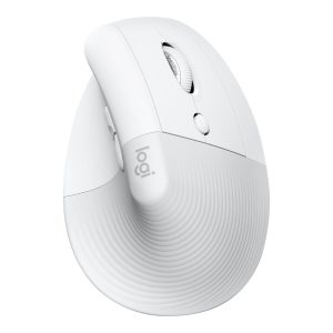 Logitech Lift for Mac - Rato vertical - ergonómico - óptico - 6 botões - sem fios - Bluetooth - recetor USB Logitech…