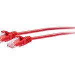 C2G 3ft (0.9m) Cat6a Snagless Unshielded (UTP) Slim Ethernet Network Patch Cable - Red - Cabo patch - RJ-45 (M) para…