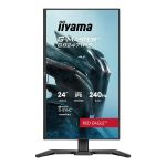iiyama G-MASTER Red Eagle GB2471HS-B1 - Monitor LED - gaming - 24" - 1920 x 1080 Full HD (1080p) @ 240 Hz - Fast IPS - 350 cd/m² - 1000:1 - 0.3 ms - HDMI, DisplayPort - altifalantes - preto, mate
