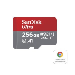 SanDisk Ultra - Cartão de memória flash (adaptador microSDXC para SD Incluído) - 256 GB - A1