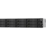 QNAP TS-H1277AXU-RP - Servidor NAS - 12 baias - montável em bastidor - SATA 6Gb/s - RAID (expansão de disco rígido) 0,…