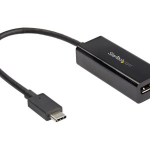 StarTech USB C to DisplayPort Adapter, 8K/5K/4K USB Type C to DP 1.4 Alt Mode Video Converter, HBR3/DSC/HDR, 8K 60Hz,…