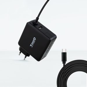 Cargador de Portátil TooQ TQLC-USBC65PD USB Tipo-C/ 1xUSB/ 65W/ Automático/ Voltaje 5-20V