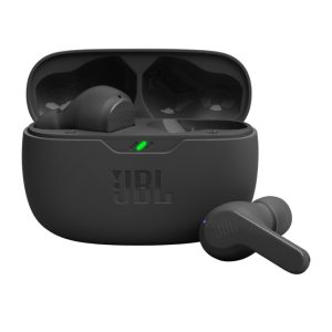 Auriculares Bluetooth JBL Wave Beam con estuche de carga/ Autonomía 8h/ Negros