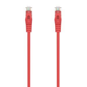 Cable de Red RJ45 AWG24 UTP Aisens A145-0562 Cat.6A/ LSZH/ 3m/ Rojo