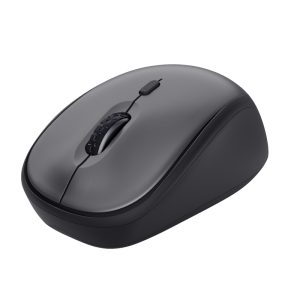 Ratón Mini Inalámbrico Trust Yvi+ Silent/ Hasta 1600 DPI/ Negro