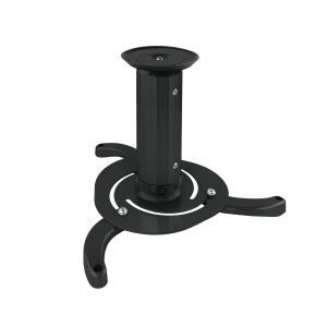 Soporte de Techo para Proyector TooQ PJ1010TN-B/ Inclinable/ Giratorio/ hasta 10kg