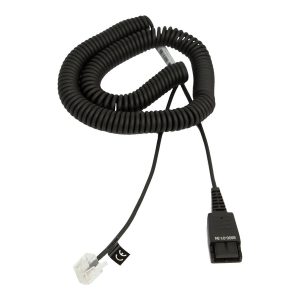 Jabra - Cabo de auricular - RJ-45 macho para Quick Disconnect macho