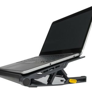 Targus Chill Mat - Suporte para notebook - com hub USB 2.0 4 portas - preto, cinza
