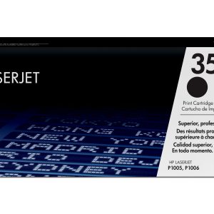 Tóner Original HP nº35A/ Negro