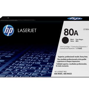 Tóner Original HP nº80A/ Negro
