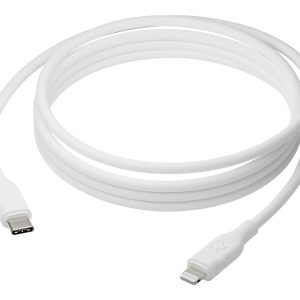 dbramante1928 re-charge - Cabo Lightning - USB-C macho para Lightning macho - 2 m - Certificação IFM - 100% plástico…