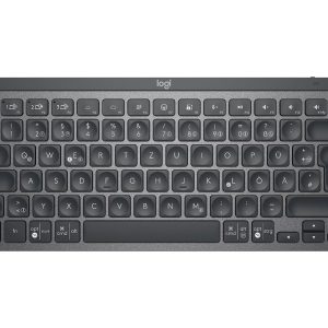 Logitech MX Keys Mini - Teclado - retroiluminação - sem fios - Bluetooth - QWERTY - Reino Unido - grafite