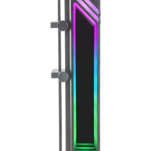 Soporte para Tarjeta Gráfica ARGB Mars Gaming MCA-GCB/ Compatibilidad Universal/ Negro