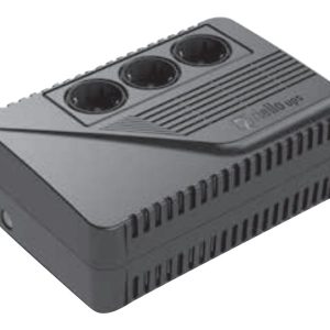 Riello UPS iPlug SE IPE 600 - UPS - AC 220-240 V - 360 Watt - 600 VA - conectores de saída: 3 - preto