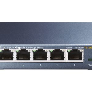Switch TP-Link TL-SG105 5 Puertos/ RJ-45 10/100/1000