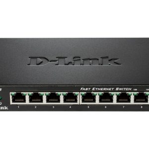D-Link DES 108 - Interruptor - 8 x 10/100 - desktop