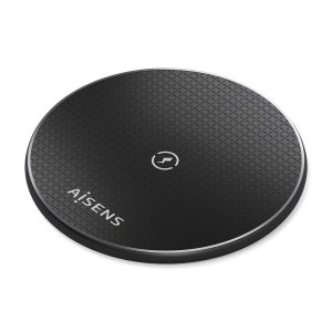 Base de carga Inalámbrica Aisens ASCH-15W1WC058-BK 15W/ Negro