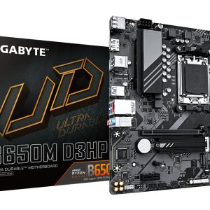Placa Base Gigabyte B650M D3HP Socket AM5/ DDR5/ PCIe 4.0/ Micro ATX
