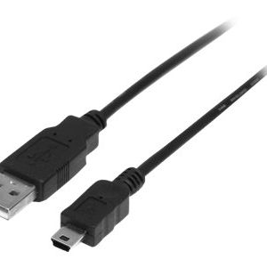 StarTech.com 2m Mini USB 2.0 Cable A to Mini B M/M - Cabo USB - USB (M) para mini USB Tipo B (M) - USB 2.0 - 2 m - preto