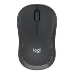 Logitech M240 Silent - Rato - destros e canhotos - óptico - 3 botões - sem fios - Bluetooth - grafite