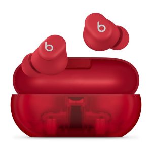 Beats Solo Buds - Auscultadores sem fios com microfonoe - intra-auricular - bluetooth - vermelho transparente