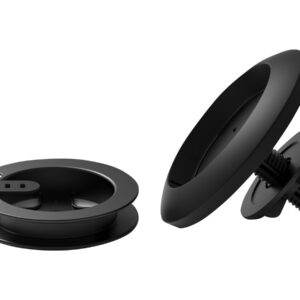 Logitech Rally Mic Pod Mount - Suporte de secretária para microfone - preto opaco