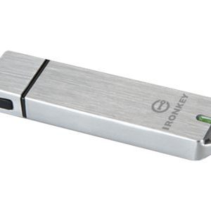 IronKey Basic S1000 - Drive flash USB - encriptado - FIPS 140-2 Level 3 - 64 GB - USB 3.0 - Compatível com TAA