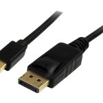 StarTech 3m Mini DisplayPort to DisplayPort 1.2 Cable DisplayPort 4k - Cabo DisplayPort - DisplayPort (M) para Mini…