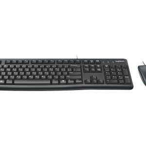 Logitech Desktop MK120 - Conjunto de teclado e rato - USB - Russo