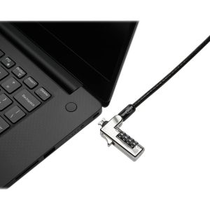 Kensington Slim Combination Laptop Lock - Trancamento do cabo de segurança - 1.8 m