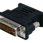 StarTech DVI to VGA Cable Adapter - Black - M/F - DVI-I to VGA Converter Adapter (DVIVGAMFBK) - Adaptador VGA - DVI-I…