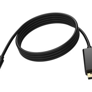 Vision - Cabo adaptador - USB-C (M) para DisplayPort (M) - USB 3.1/ USB 3.2 - 2 m - suporte 8K60Hz - preto