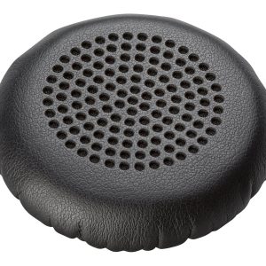 Poly - Almofada de ouvido para auricular - couro sintético - preto (pacote de 2) - Replaces Poly SKU 202999-02