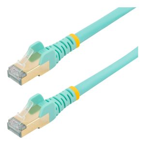 Startech 7.5m CAT6A Ethernet Cable, 10 Gigabit Shielded Snagless RJ45 100W PoE Patch Cord, CAT 6A 10GbE STP Network…