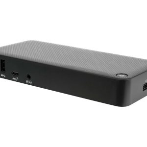 Targus Multi-Function - Estação de engate - USB-C - HDMI, 2 x DP - 1GbE - Europa