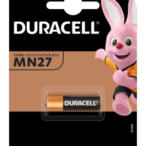 Pila A27 Duracell MN27/ 12V/ Alcalinas