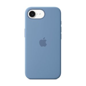 Apple - Cobertura protectora para telemóvel - silicone - azul invernal