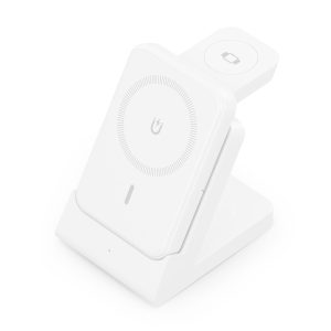 Base de carga Inalámbrica Aisens ASCH-15W4WC063-W/ 15W/ Blanco