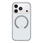 OtterBox Symmetry Series Clear - Tampa posterior para telemóvel - compatibilidade MagSafe - policarbonato, elastómero termoplástico (TPE) - pó de estrela 4.0 (translúcido) - para Apple iPhone 17 Pro