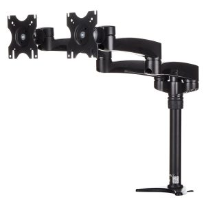 Startech Desk Mount Dual Monitor Arm - Articulating - Supports Monitors 12" to 24" - Adjustable VESA Monitor Arm -…