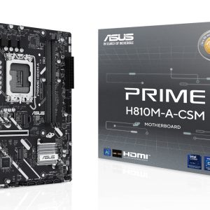 Placa Base Asus Prime H810M-A-CSM Socket 1851/ DDR5/ PCIe 4.0/ Micro ATX